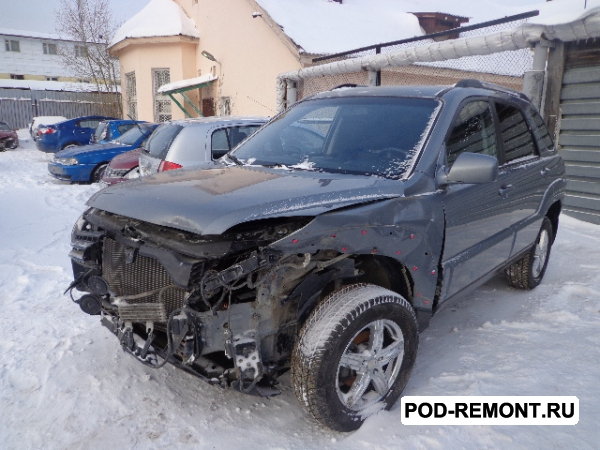 Продам а/м Kia Sportage аварийный