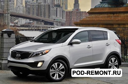 Продам а/м Kia Sportage битый