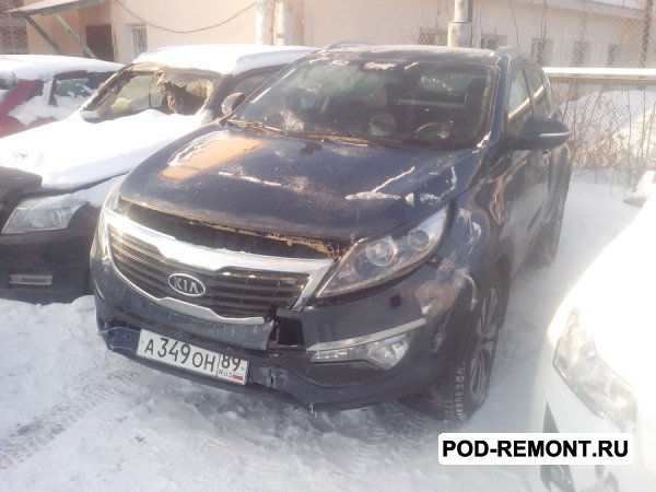 Продам а/м Kia Sportage битый