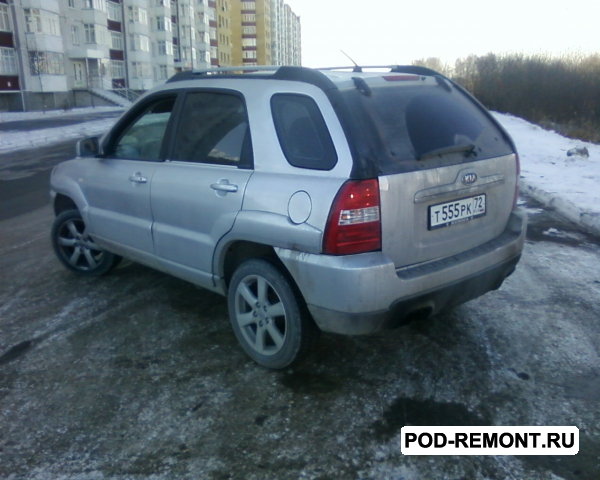 Продам а/м Kia Sportage требующий вложений