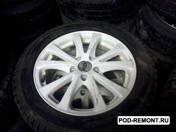 Продам Литые диски R16 на шипованной резине yokohama  для Ford