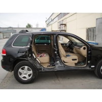 Битый Volkswagen Touareg 2003 г. в. ,  ТОРГ
