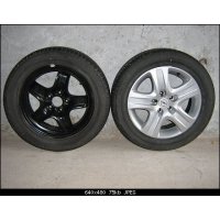 Продам Зимняя резина 205/55/16 на штамповках Opel